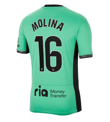 Atletico Madrid Nahuel Molina #16 Replika Tredjetrøje 2023-24 Kortærmet